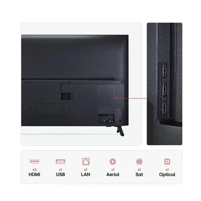 TV LG 50QNED70A6A, 50"(126 cm), 4K Ultra HD QNED, SMART TV, WEBOS (2025)