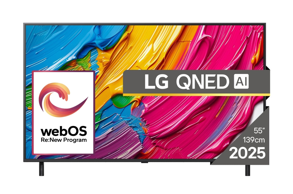 TV LG 55QNED80A3A, 55"(139 cm), QNED AI QNED80 4K Smart TV 2025