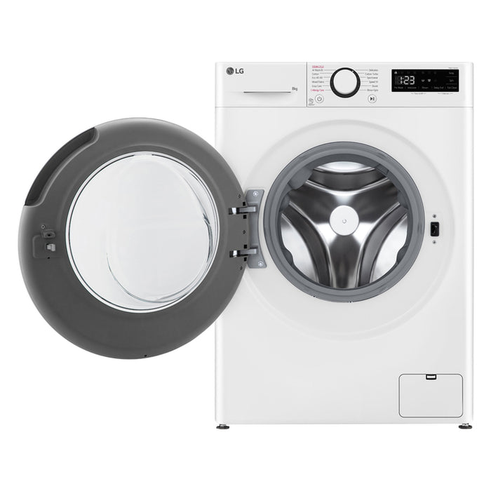 Washing machine LG F2WR508SBW 8.0 kg, 1200 rpm, INVERTER MOTOR