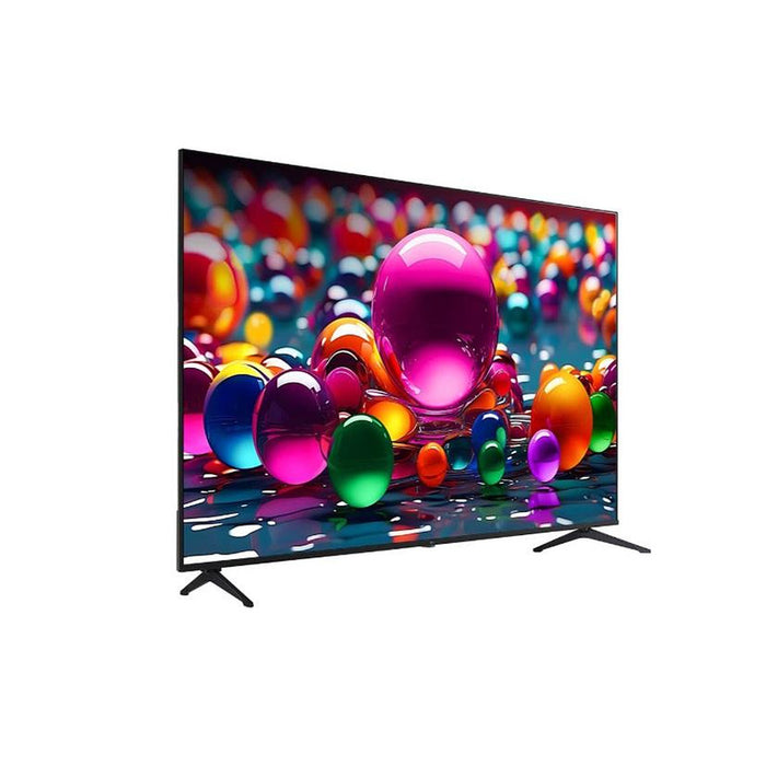 LG 75UA75006LA, 75" 4K UltraHD TV 4K (3840x2160), DVB-T2/C/S2, webOS 25 Smart, ThinQ AI, ?7 AI, WiFi, HDR10 pro, HLG, ALLM/HGiG, 4K Upscaling, AI Sound pro, Multiple View, HDMI eARC, LAN, USB, Bluetooth, Google Cast, 2 Pole Stand, Black