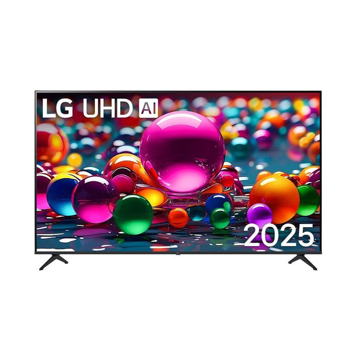 LG 75UA75006LA, 75" 4K UltraHD TV 4K (3840x2160), DVB-T2/C/S2, webOS 25 Smart, ThinQ AI, ?7 AI, WiFi, HDR10 pro, HLG, ALLM/HGiG, 4K Upscaling, AI Sound pro, Multiple View, HDMI eARC, LAN, USB, Bluetooth, Google Cast, 2 Pole Stand, Black