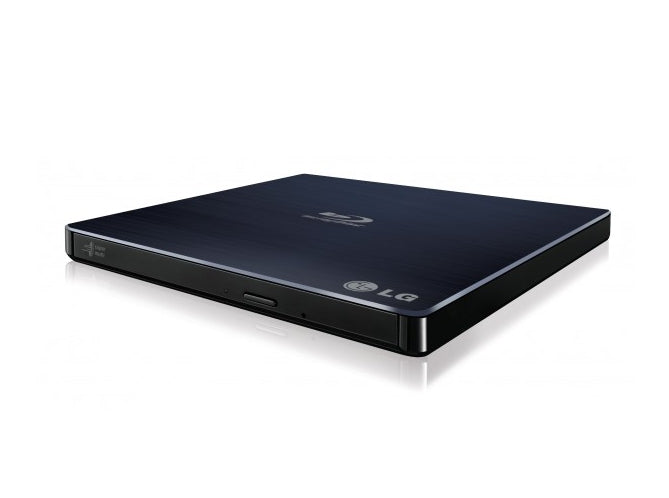 Hitachi-LG BP55EB40  External Ultra Slim Portable Blue-ray Disc M-DISC Support, USB 2.0