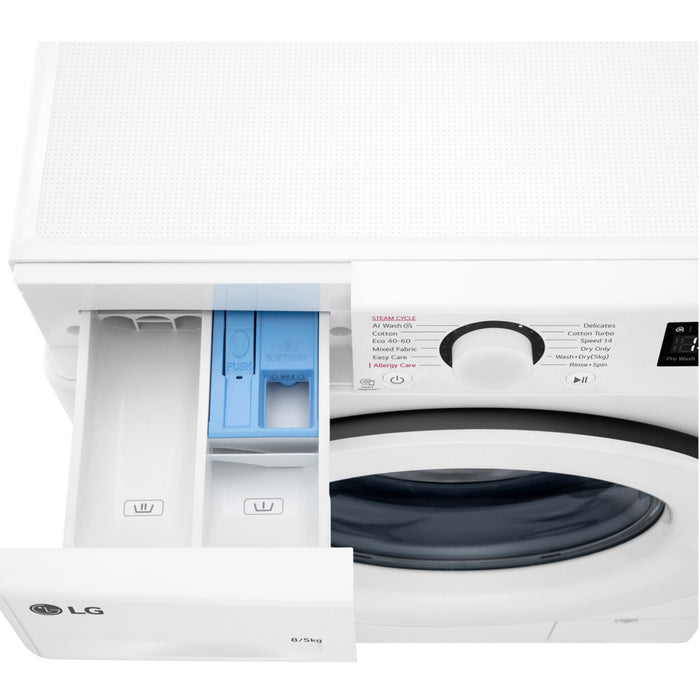 Washing Machine with Dryer LG F2DR508SWW
