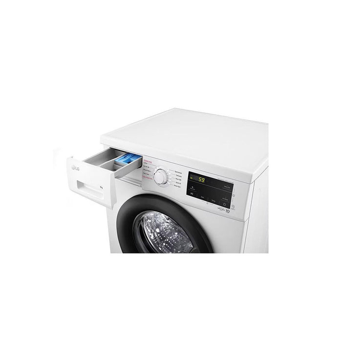 Washing machine LG F4J3VS6WE*** , 1400 rpm, 9.00 kg, D