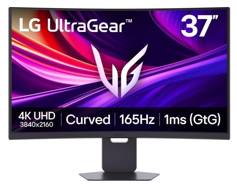 Monitor LG UltraGear 37G800A-B 0.210 mm, 178°/ 178°, VA, 36.5 ", 92.7 cm, 3840x2160, 165.00 Hz, 1.00 ms, HDMI, DisplayPort, USB-C, BLACK