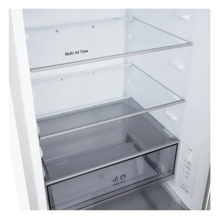 Refrigerator with freezer LG GBBSJ10DSW, 333 l, D, No Frost, White