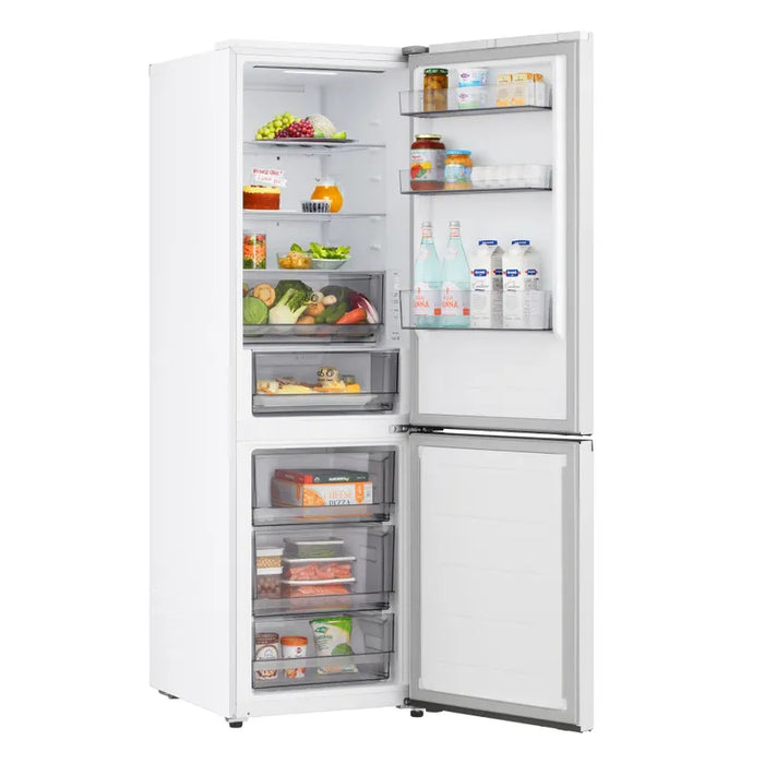 Refrigerator with freezer LG GBBSJ10DSW, 333 l, D, No Frost, White