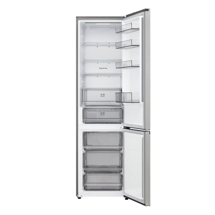 Refrigerator with freezer LG GBBSJ20EPY, 375 l, E, No Frost, Stainless steel