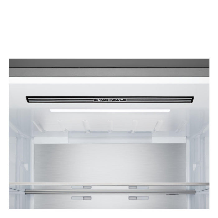 Refrigerator with freezer LG GBBW726CMB, 465 l, C, No Frost, Stainless steel