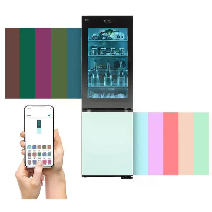 Refrigerator with freezer LG GBG719MDNN