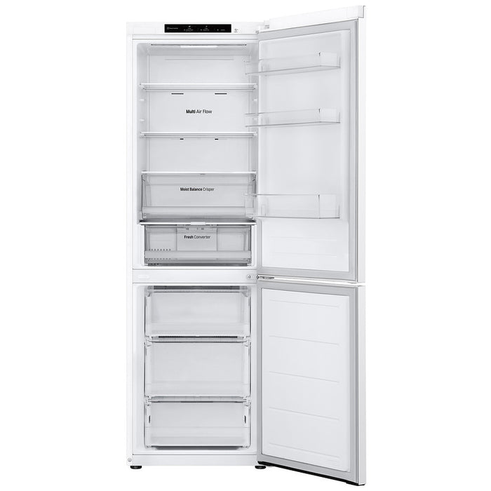 Refrigerator with freezer LG GBV3100DSW*** , 344 l, D , No Frost , White