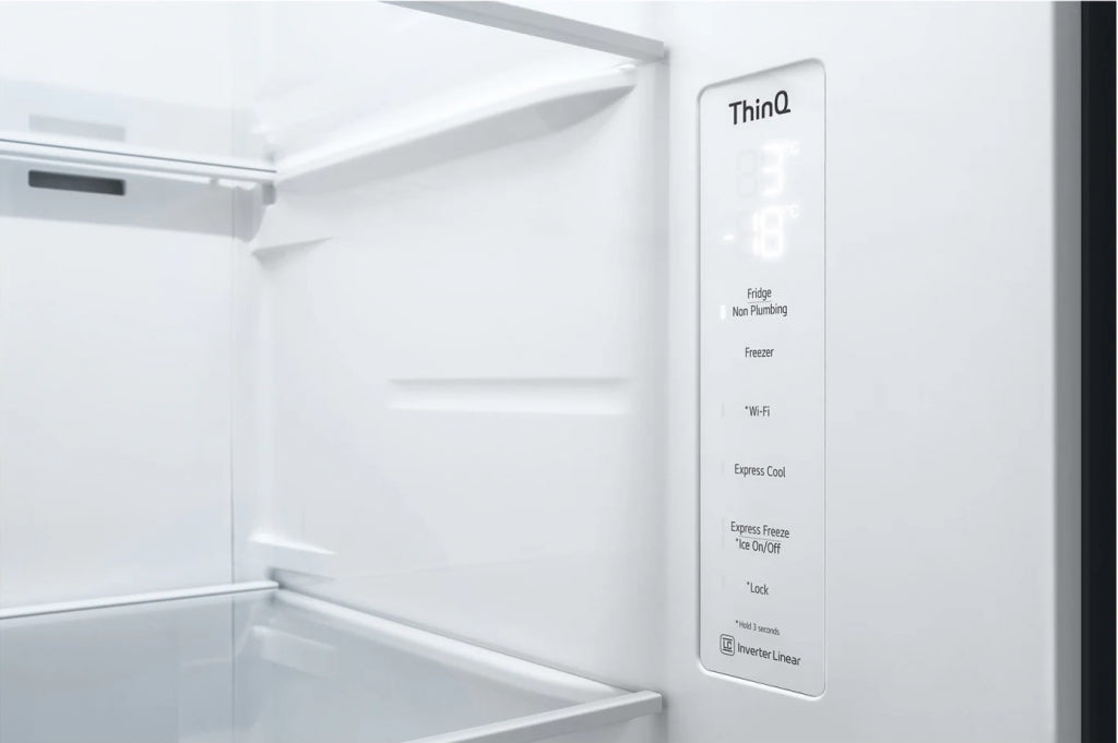 Refrigerator with freezer LG GSJV70PZTE SbS
