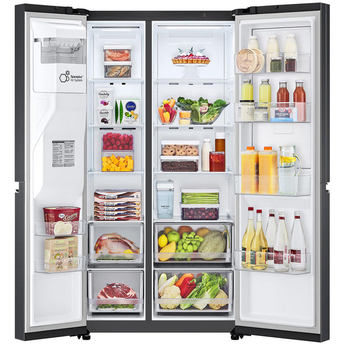 Refrigerator with freezer LG GSJV71MCTE SbS