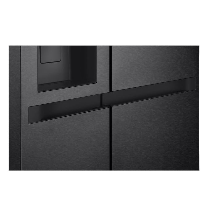 Side-by-Side Refrigerator LG GSLC40EPPE, 638 l, E, No Frost, Black