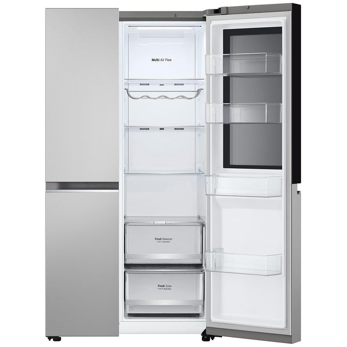 Refrigerator Side-by-Side LG GSVV80PYLL , 655 l, E , No Frost , Inox