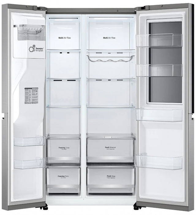 Refrigerator with freezer LG GSXV80PZLE SbS