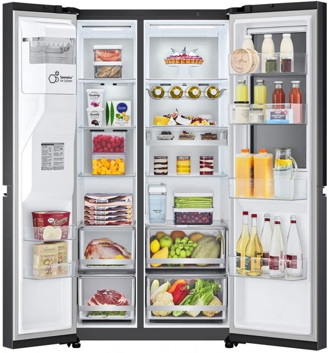 Refrigerator with freezer LG GSXV91MCAE SbS