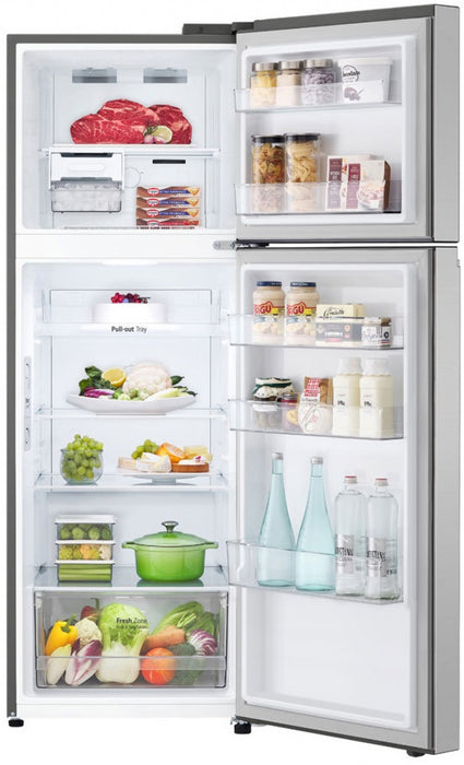 Refrigerator with upper chamber LG GTBV38PZGKD