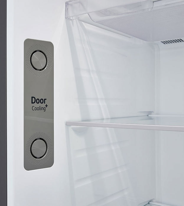 Refrigerator with top chamber LG GTBV44PYBKD