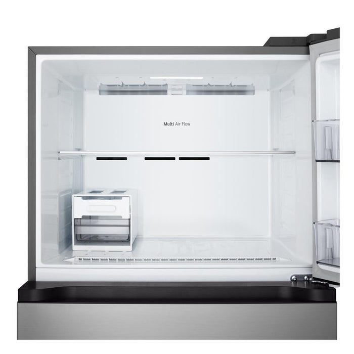 Refrigerator with top chamber LG GTFV61PYBQD, 609 l, E, No Frost, Inox