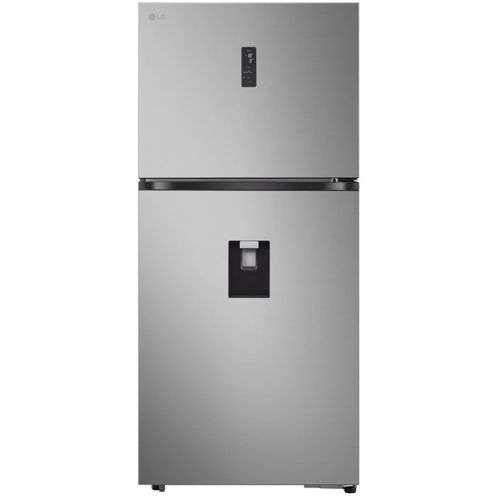 Refrigerator with top chamber LG GTFV61PYBQD, 609 l, E, No Frost, Inox