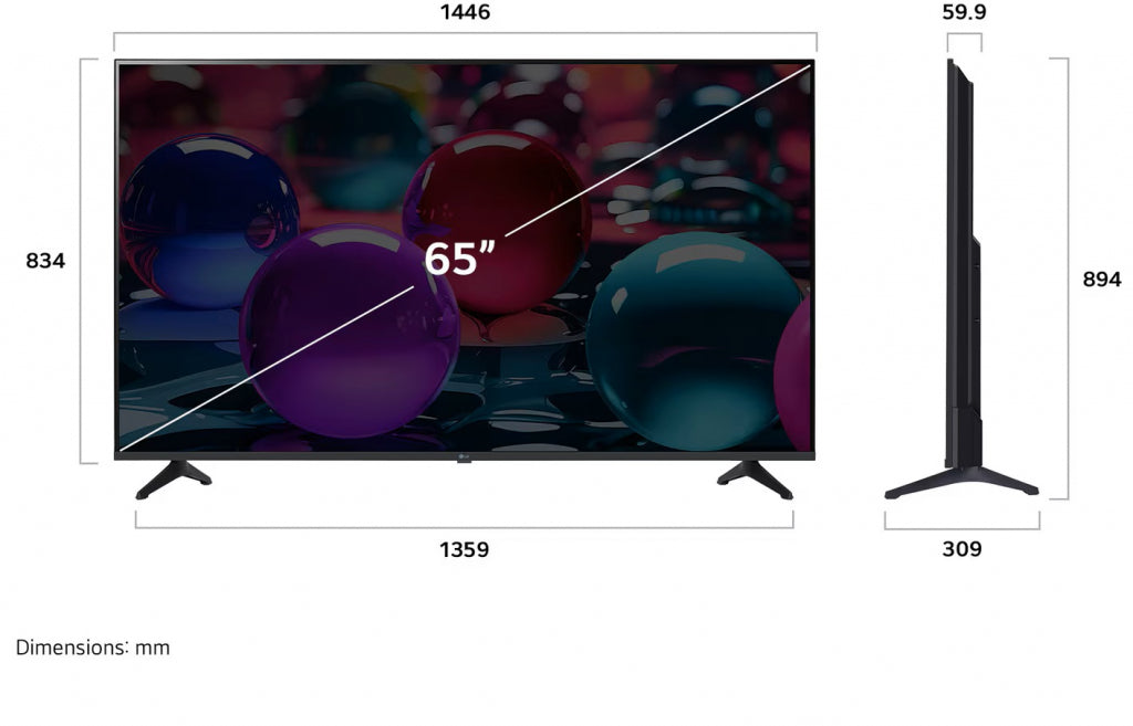 TV LG LED 65UA73003LA
