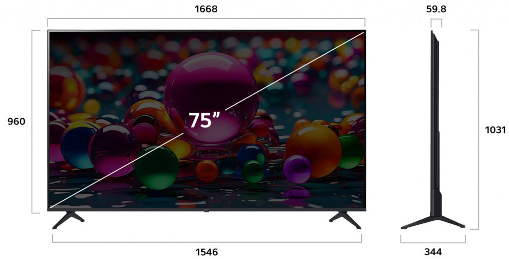 TV LG LED 75UA75006LA