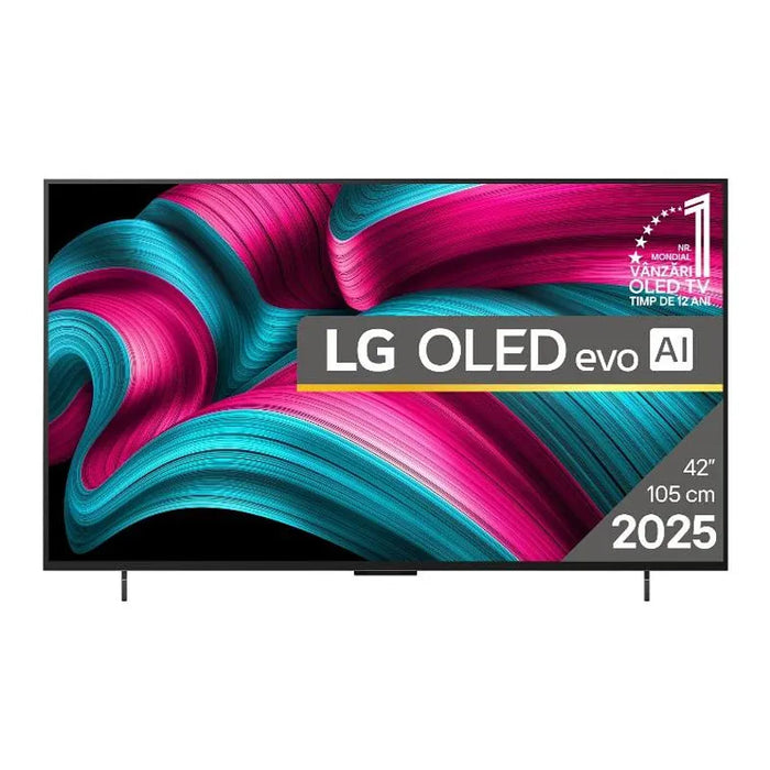 TV LG OLED42C51LA, 42", OLED evo AI C5, 4K Ultra HD, Smart TV (2025)
