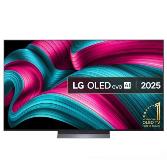 TV LG OLED65C55LA, 65"(164 cm), OLED evo AI C5 4K Smart TV, WebOS 2025