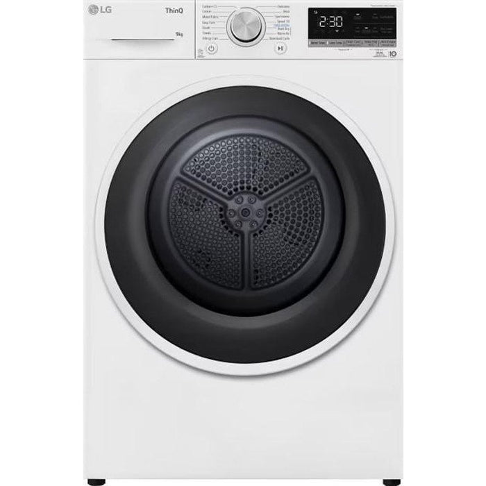 LG RH90V5AV6N*** dryer, 9 kg, D, White