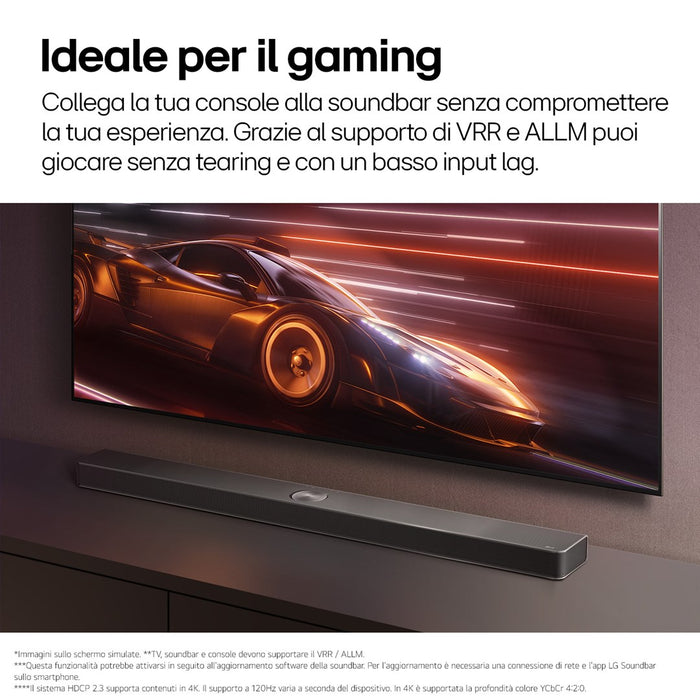 Soundbar system LG S95TR