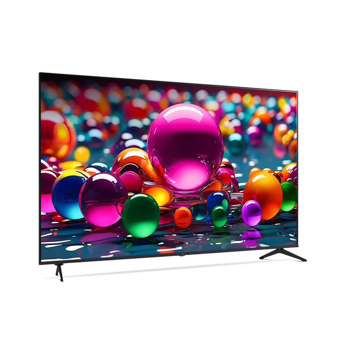 LG 86UA75006LA, 86" 4K UltraHD TV 4K (3840x2160), DVB-T2/C/S2, webOS 25 Smart, ThinQ AI, A7 AI, WiFi, HDR10 pro, HLG, ALLM/HGiG, 4K Upscaling, AI Sound pro, Multiple View, HDMI eARC, LAN, USB, Bluetooth, Google Cast, 2 Pole Stand, Black