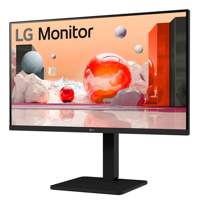 LG 27BA550-B, 27" IPS LED AG,  5ms GTG, 1300:1, 250cd/m2, Full HD 1920x1080, 100Hz, sRGB 99%, Usb Hub, D-Sub,  Display Port, HDMI, Speakers 2Wx2, Reader Mode, Tilt, Swivel, Height Adjustable, Pivot, LG Switch app, Headphone Out, Black