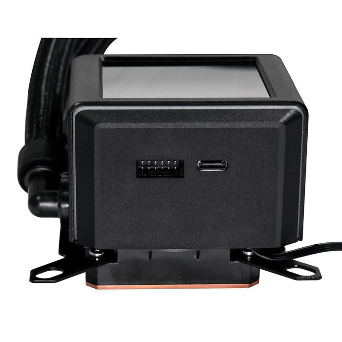Lian Li GALAHAD II LCD 360 ARGB Processor Cooler - Black - Охладители за процесори<<<Компютърни компоненти<<<ValiAPI
