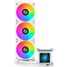 Lian Li GALAHAD II LCD 360 ARGB Processor Cooler - White - Охладители за процесори<<<Компютърни компоненти<<<ValiAPI
