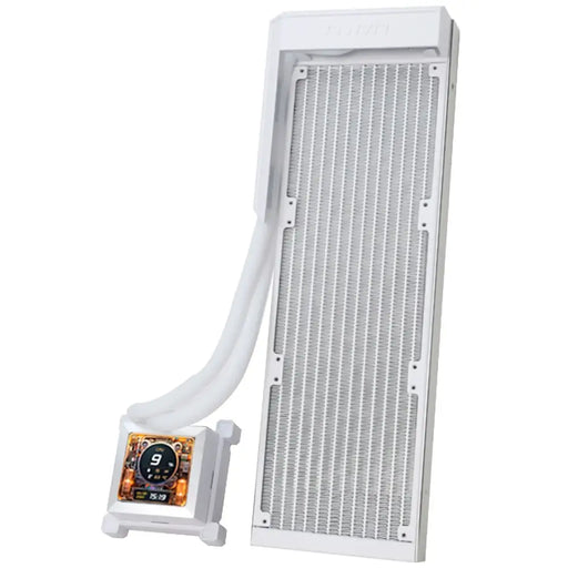 Lian Li HydroShift LCD 360 Fanless RGB CPU Cooler - White - Охладители за процесори<<<Компютърни компоненти<<<ValiAPI