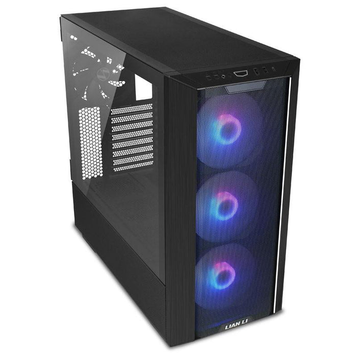 Lian-Li LANCOOL III RGB Mid-Tower Box Tempered Glass Black - Кутии за компютри<<<Компютърни компоненти<<<ValiAPI