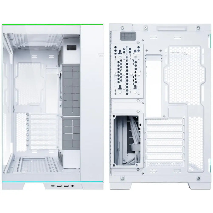 Lian Li PC-O11 Dynamic EVO RGB Mid-Tower Box Tempered Glass White - Кутии за компютри<<<Компютърни компоненти<<<ValiAPI