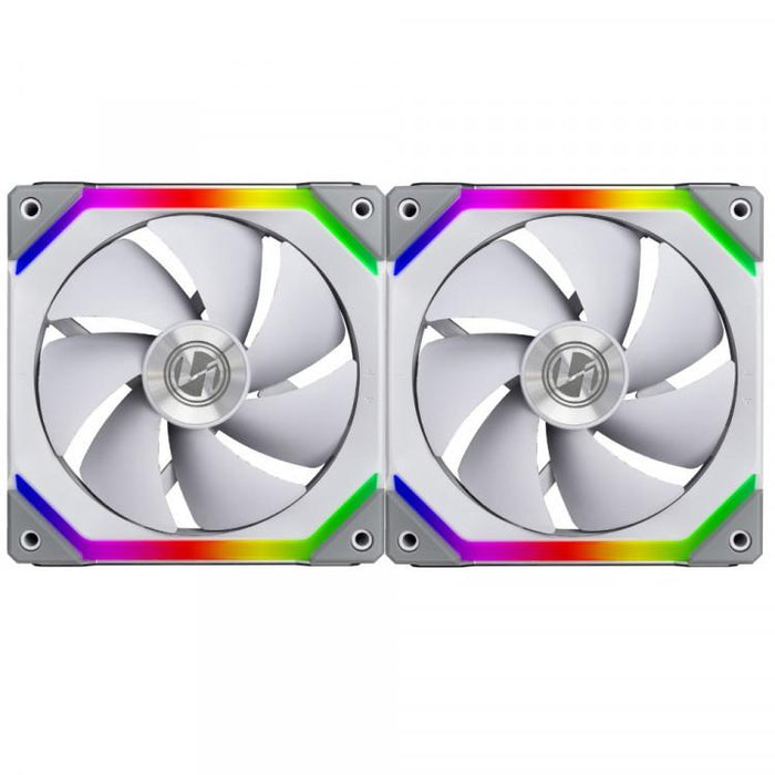 Lian Li UNI SL140 Fans ARGB 2 Fan Set Controller Included White - Вентилатори<<<Компютърни компоненти<<<ValiAPI