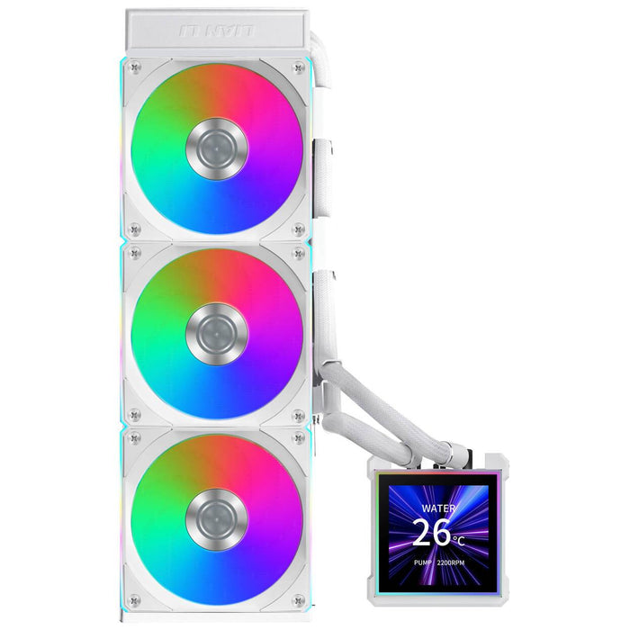 Lian Li HydroShift II LCD-S 360CL RGB CPU Cooler - White