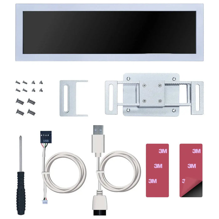 Lian Li 8.8" Universal Screen Control Panel - White