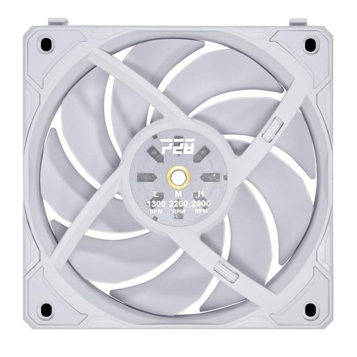 Set of 3 Fan Lian Li UNI P28 - 120mm, White