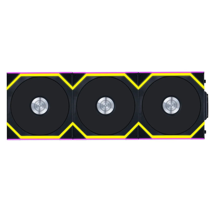 Fans 3 pcs Lian Li UNI FAN SL Wireless ARGB PWM Reverse Blade - 120 mm Black + Controller