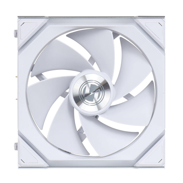 Fans 3 pcs Lian Li UNI FAN SL Wireless ARGB PWM Reverse Blade - 120 mm White + Controller