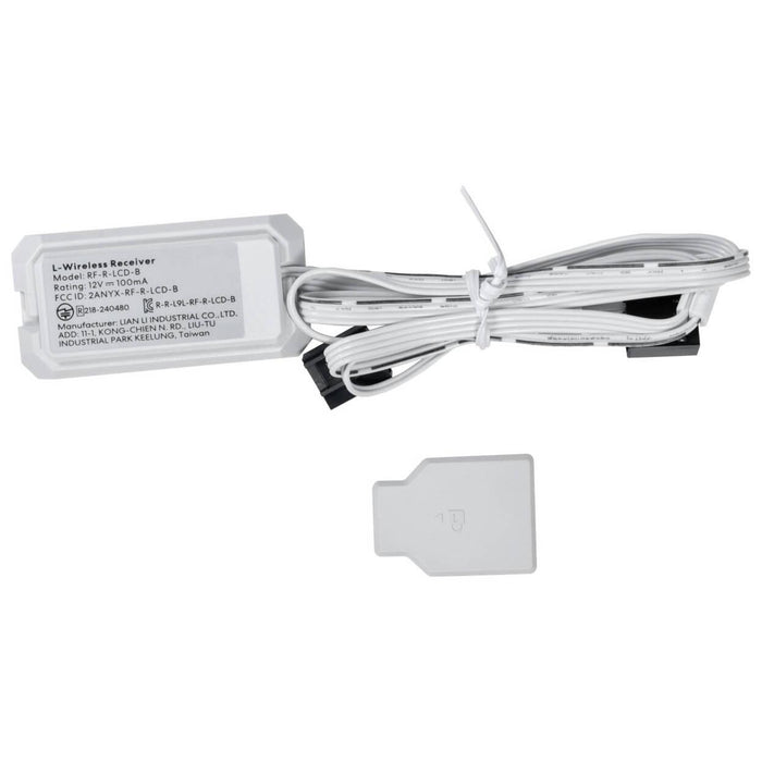 Fans 3pcs Lian Li UNI FAN SL-INF Wireless ARGB PWM Reverse - 120 mm White + Controller