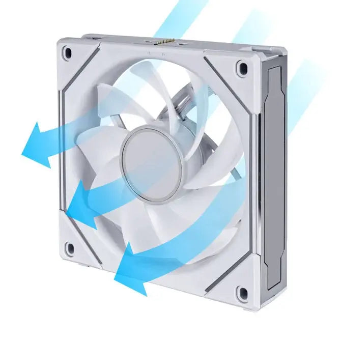 Fan Set Lian-Li UNI SL-INF 120 ARGB Reverse Blade PWM + Controller - White