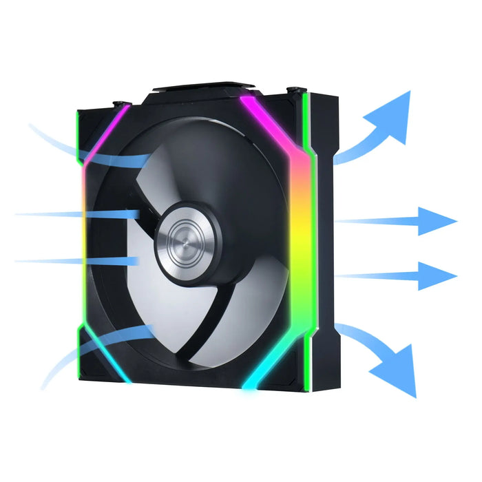 Fans 3pcs Lian Li UNI FAN SL Wireless ARGB PWM - 120 mm Black + Controller