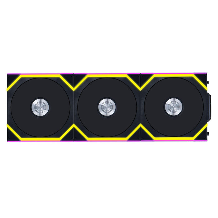 Fans 3pcs Lian Li UNI FAN SL Wireless ARGB PWM - 120 mm Black + Controller