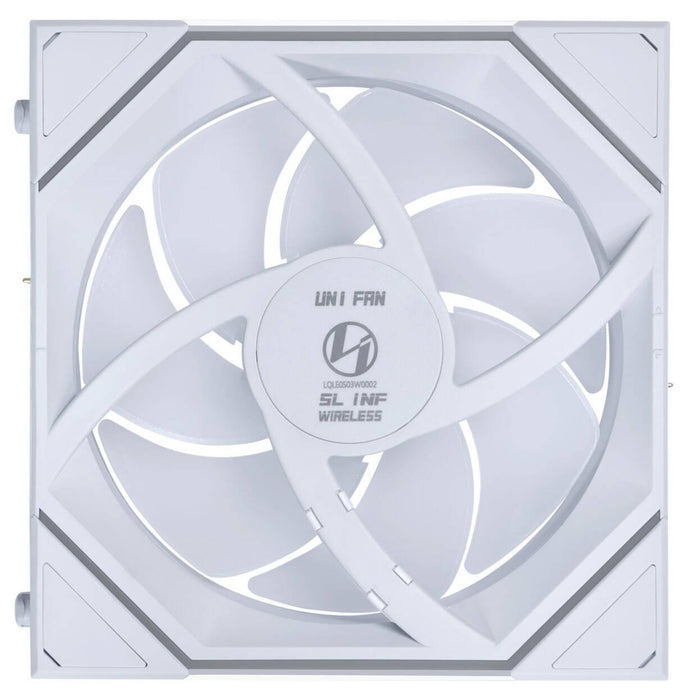 Fans 3pcs Lian Li UNI FAN SL-INF Wireless ARGB PWM - 120 mm White + Controller