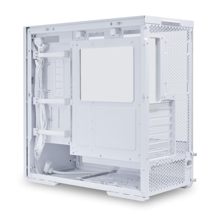 Lian Li LANCOOL 207 Mid-Tower Box, Tempered Glass, White
